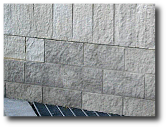 Reconstituted stone Walling blocks in Portland Stone colour